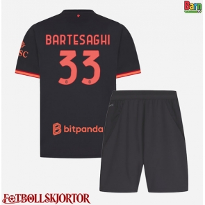 AC Milan Davide Bartesaghi #33 Tredje Kläder Barn 2026-27 Kortärmad (+ Korta byxor)